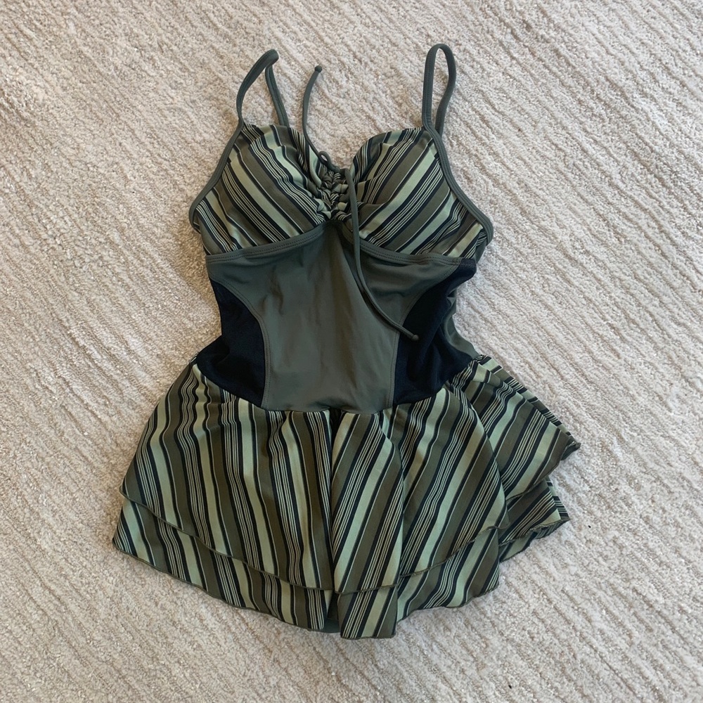 Xuan Thu High End Boutique One Piece Swimsuit.  AMAZING! Vintage‎ Goth